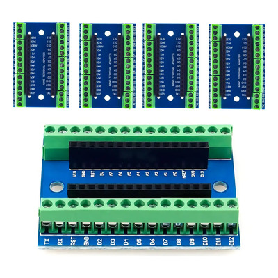Tecneu Screw Shield 4 Arduino Nano V3.0 Conexión Rápida y Segura | MercadoLibre
