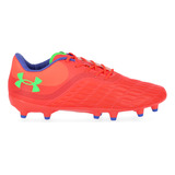 Botines Under Armour Clone Magnetico Pro 3.0 Fg En Rojo | St