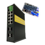 Industrial 8 Port Gb Poe+ 4 Sfp10g Admin L2 120w