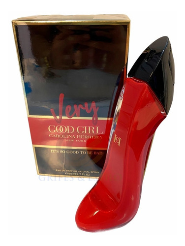 Very Good Girl 80ml Edp Carolina Herrera Vermelho Original 