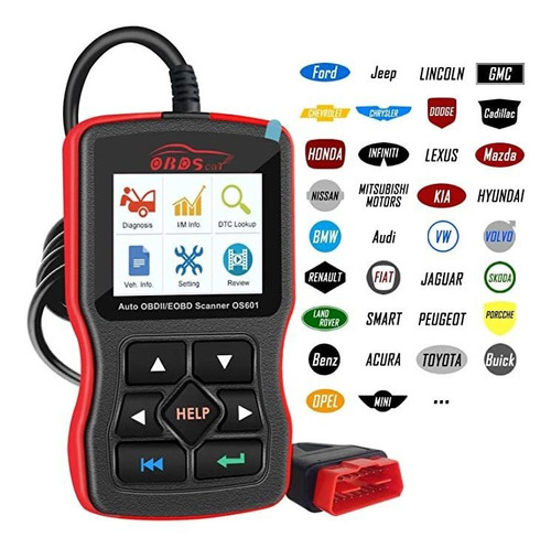 Obdscar Os601 Obd2 Scanner Universal Automotive Engine Fault