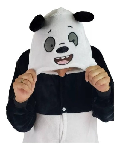 Pijama Disfraz Niño Y Adulto Oso Panda Kigurumi Enteritos 8
