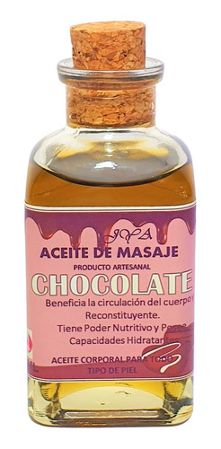 Aceite Para Masaje Chocolate