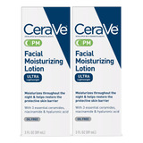 Loção Hidratante Cerave Facial Pm 90ml (pacote De 2)