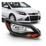 Faro Ford Focus 2012 2013 2014 Negro Derecho