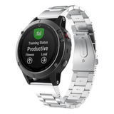 Para Correa De Reloj De Metal Garmin Fenix 5s