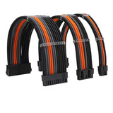 Kit Cables Mallados Atx Calidad Premiun 24 Pin Atx 4+4 6+2x2