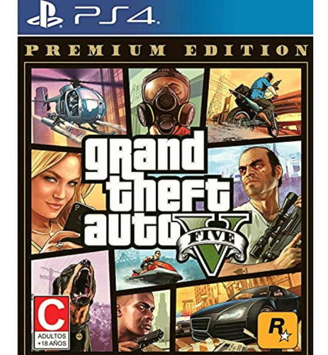 Gta V Premium Edition Complete Edition Playstation 4