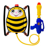 Mochila Abeja Pistola Lanza Agua Chorro 3.5 Niños Juguetes