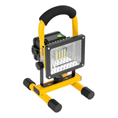 Reflector Led Recargable Lampara Portatil Para Campismo 30w Amarillo | Meses sin interés
