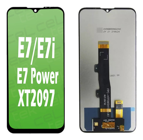 Modulo Compatible Moto E7 Power Display Touch Tactil