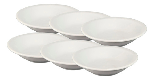 Ensaladera Porcelana Blanca N° 14 Tsuji Línea 450 X6