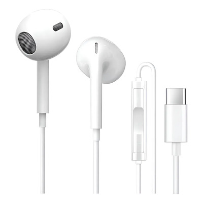 Audífonos Con Cable Tipo C Manos Libres Para Samsung Iphone | MercadoLibre