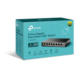 Switch Tp-link Tl-sg108pe Gigabit 8 Puertos 4 Puertos Poe