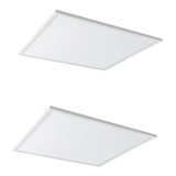 Combo 2 Panel Led 60x60 48w Lampara Techo Embutir O Colgante