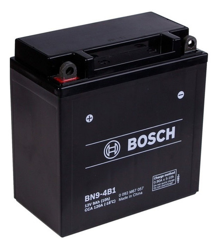 Bateria Ytx9al = Bn9-4b1 Bosch Gel 12v 9ah