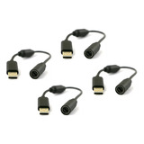 4 Cable Colita De Repuesto Para Control Alambrico Xbox 360