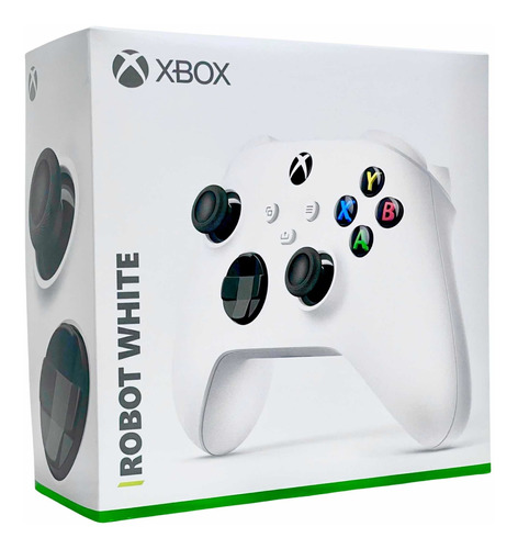 Controle Sem Fio Xbox Series X, S, One Branco Robot White