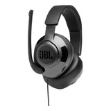 Auriculares Gamer Jbl Quantum 300 Negro Conexión Usb