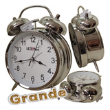 Relógio Mesa Vintage Despertador Alto Barulho Quarto Rl13