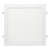 Panel Plafones Led Sica Techo 24w Cuadrado Backlit Embutir Color Blanco