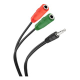Cable Adaptador Unir Microfono Y Audifono A Plug 3.5 Mm Trrs
