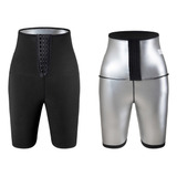 Calça Legging De Emagrecimento Com Efeito De Sauna De Suor .