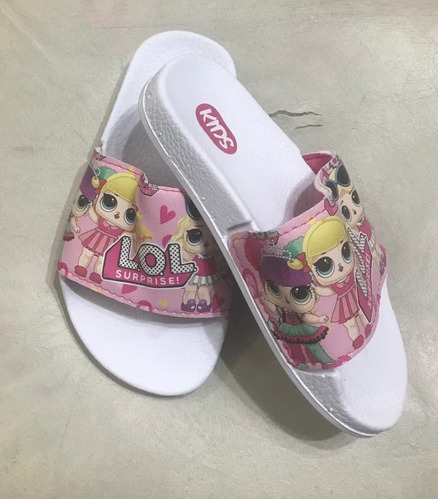 Chanclas, Ojotas Con Faja De Lol, Nena, Niñas. 27 Al 34