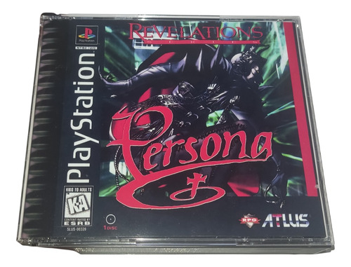 Persona Revelations C/ Manual Playstation Patch Midia Preta!