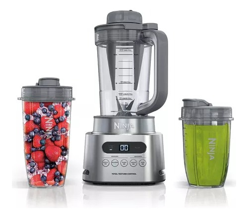 Licuadora Ninja Ss151 High Speed Blender  34oz 2 Vasos Plata