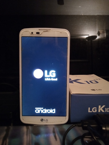 Celular LG K10, Liberado, Con Cristal Templado Y Accesorios