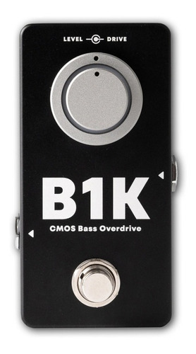 Pedal Darkglass B1k Mini Overdrive Para Bajo, Color Negro