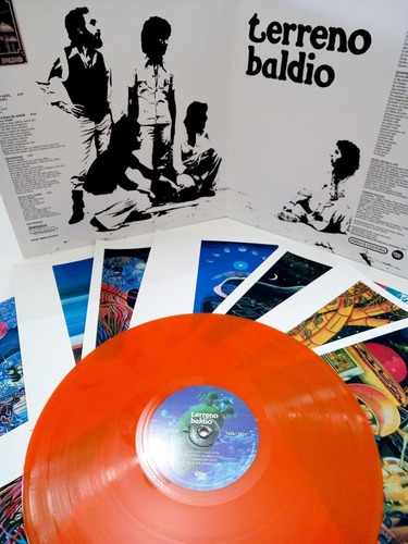 Terreno Baldio Lp Reedicao 1976 Remaster Luxo Vinil Laranja