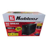 No Break  Regulador Ups  Koblenz 520 Va 6 Contactos  Msi