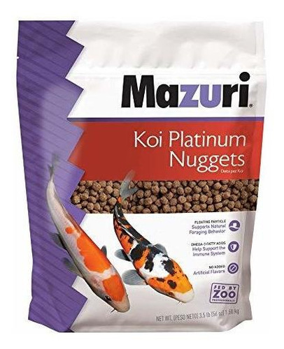 Mazuri Koi | Platinum Nuggets Nutritionally Complete Koi Fis