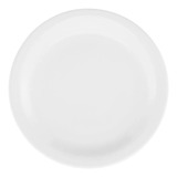 Kit Prato Raso Branco Gourmet Porcelana Oxford - 02 Un