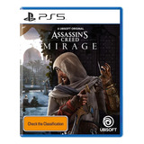 Jogo Midia Fisica Assassins Creed Mirage Playstation 5