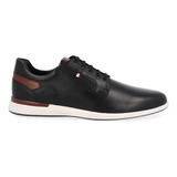 Zapato Casual Vazza Color Negro Para Hombre