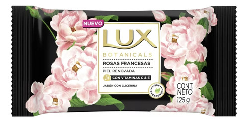 Jabón En Barra Lux Botanicals Rosas Francesas 125g