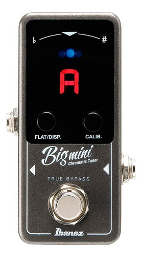 Pedal Afinador Cromático Ibanez Big Mini Tuner Profissional