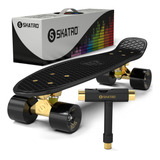 Skatro - Monopatín Mini Cruiser. El Tablero De Plástico Esti