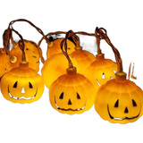 Lámpara Decorativa Solar De Calabaza De 6 Metros Hallowe [u]