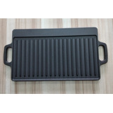 Plancha Churrasquera Hierro Reversible 45x22.5 Cm/soscocina