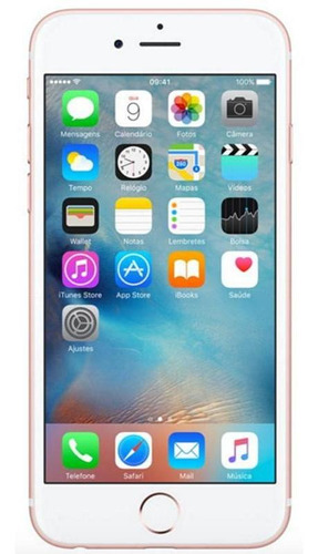 iPhone 6s 128gb Ouro Rosa Bom - Celular Usado