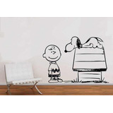 Decoración En Vinil Snoopy Charlie Brown