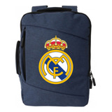 Morral Espalda Real Madrid Maleta Portafolio Azul