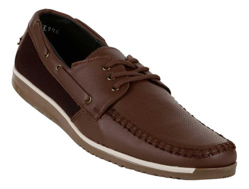 Zapato Hombre Oxford Casual Oxford Café Piel Nibiru 21703900