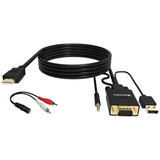 Cable Adaptador Vga A Hdmi De 15 Metros