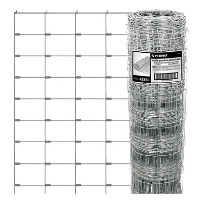 Rollo Malla Borreguera Acero Galvanizado Fiero 50 m x 1.2 m | Envío gratis