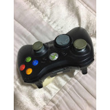 Xbox Palanca Color Negro Falta Tapa De Batería Joystick